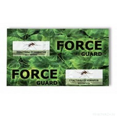 Пластины от комаров FORCE guard зеленые без запаха